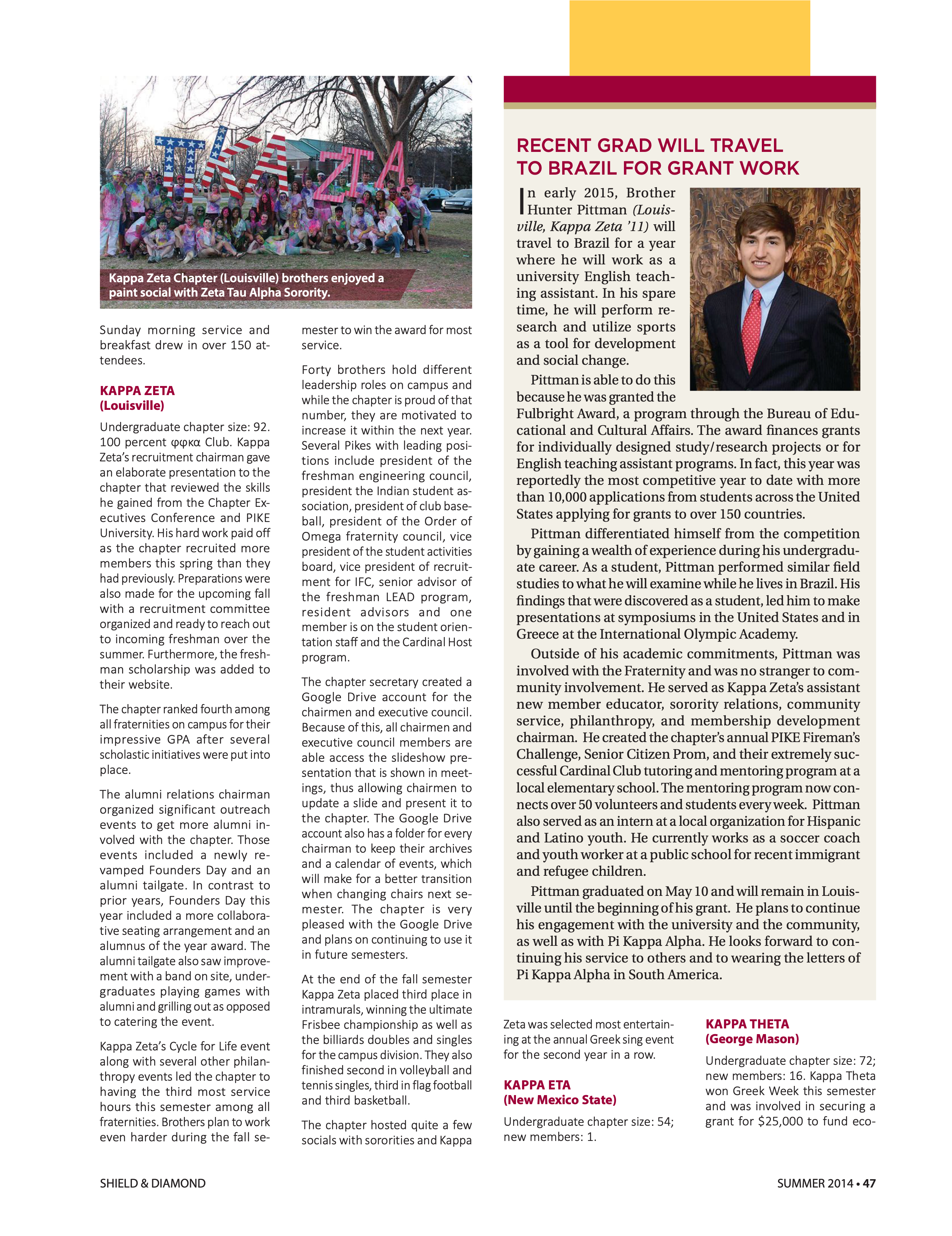 Recent Grad Will Travel To Brazil for Grant Work